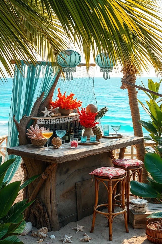 vibrant coral reef oasis