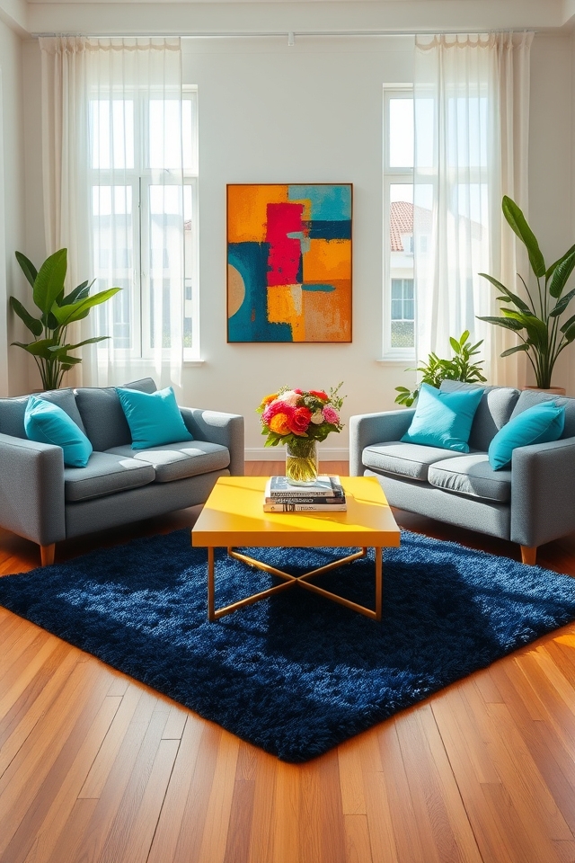 vibrant focal point furniture