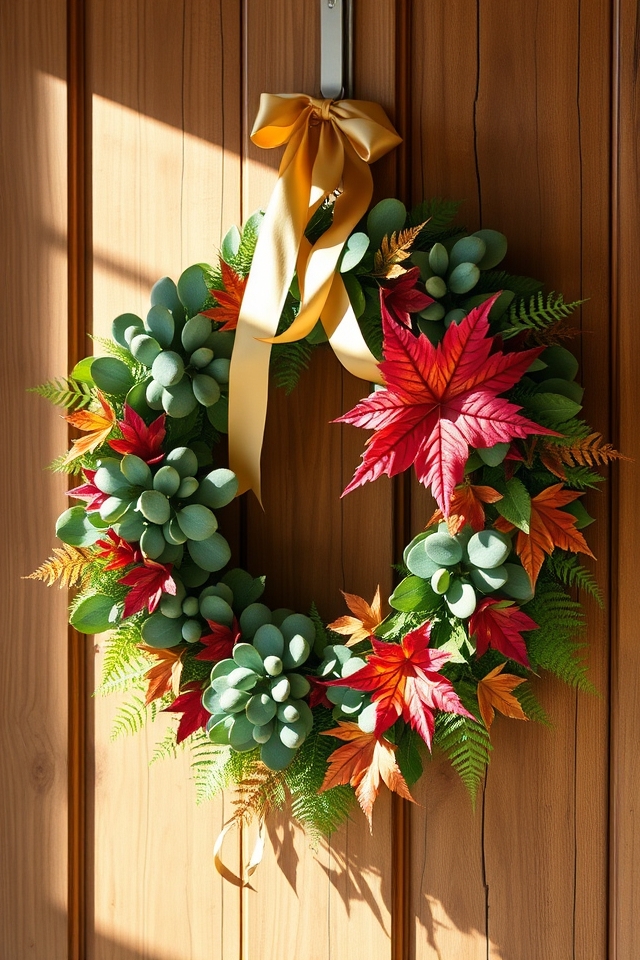 vibrant natural decor accents