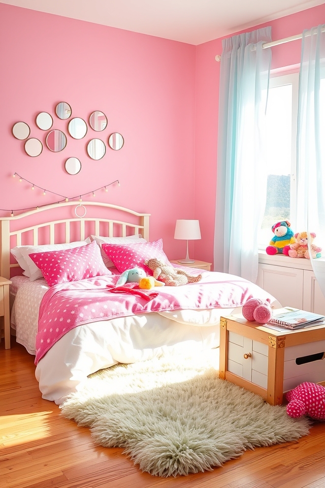vibrant playful bubblegum shades