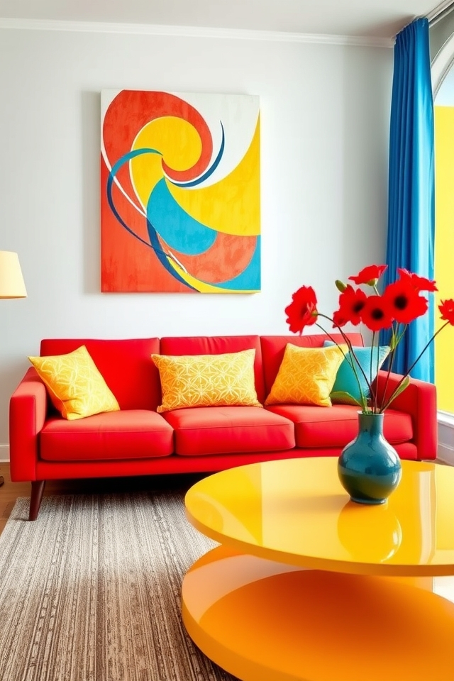 vibrant primary color scheme