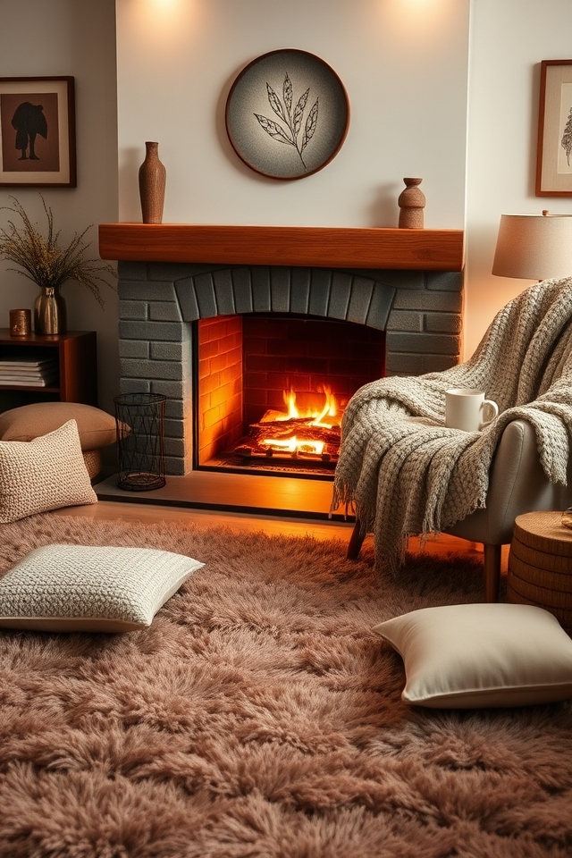 warm textiles enhance aesthetics