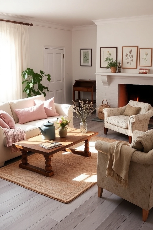 warm textures and earth tones