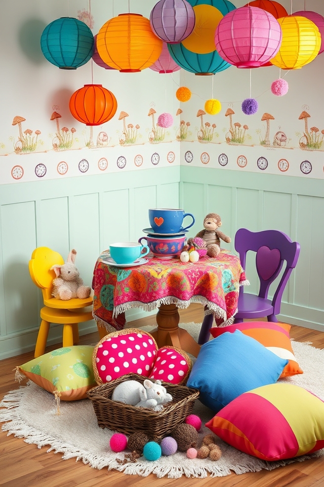 whimsical unbirthday tea party