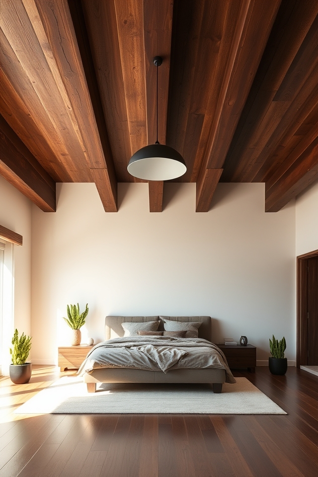 wood accents add warmth