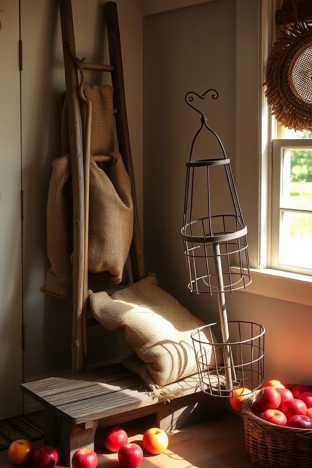 antique tools for decor