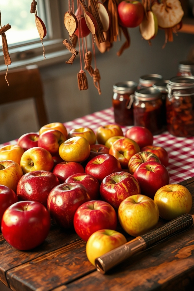 apple themed kitchen charm