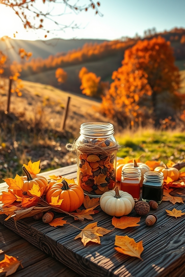 autumn nature decor project