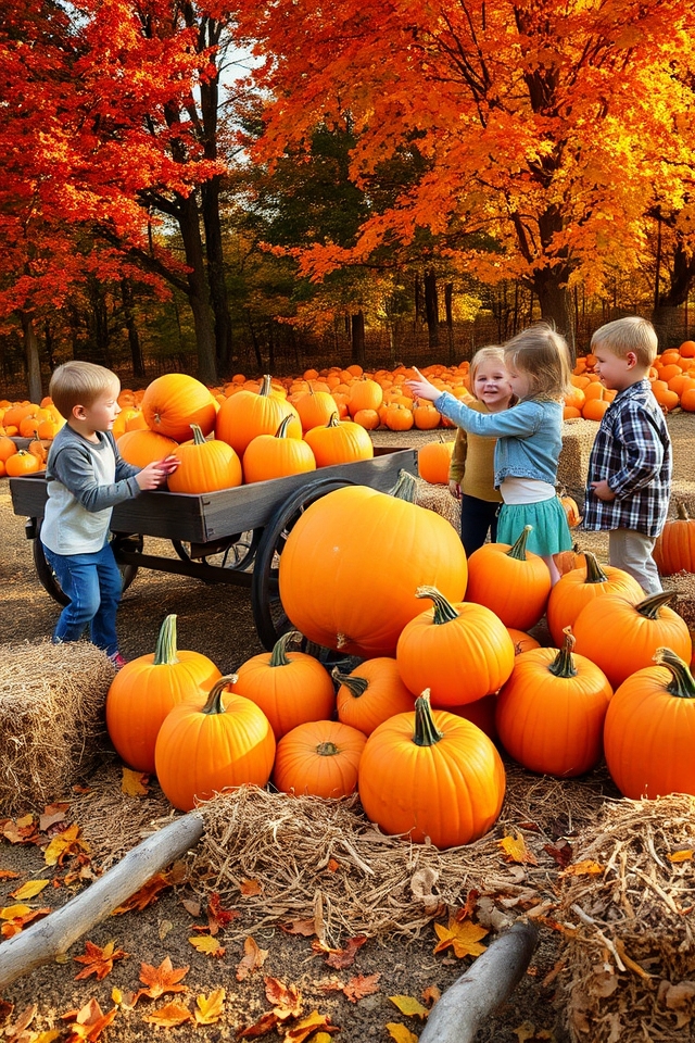autumn pumpkin patch adventure