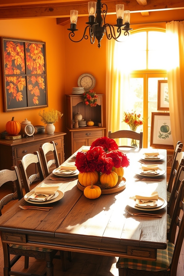 autumn themed farmhouse wall art