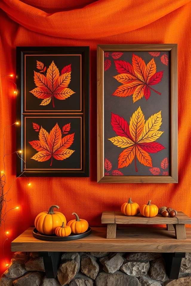 autumn wall art inspiration