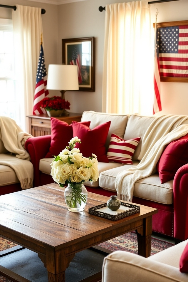 burgundy and cream elegance