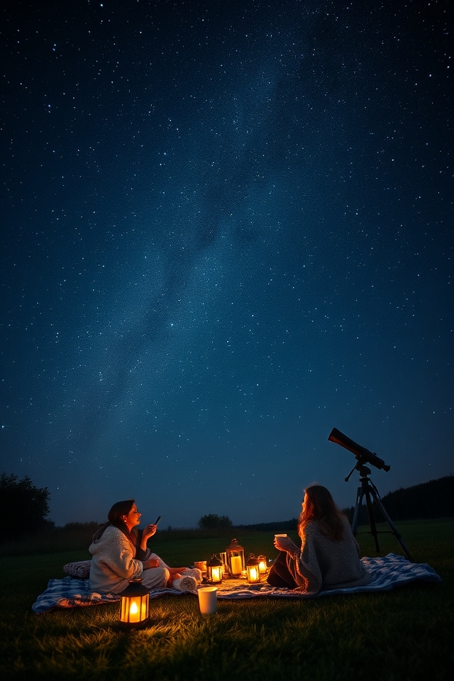 celebrate autumn under stars