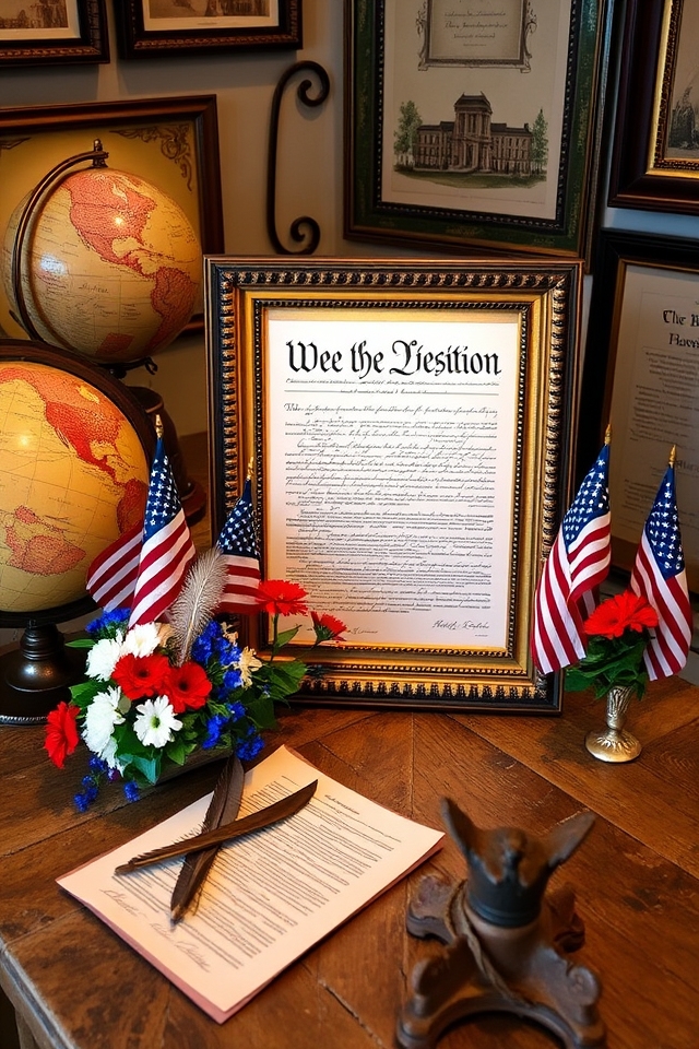 celebrating constitution day display