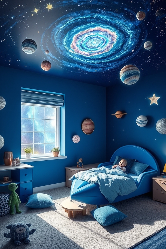 celestial themed bedroom decor