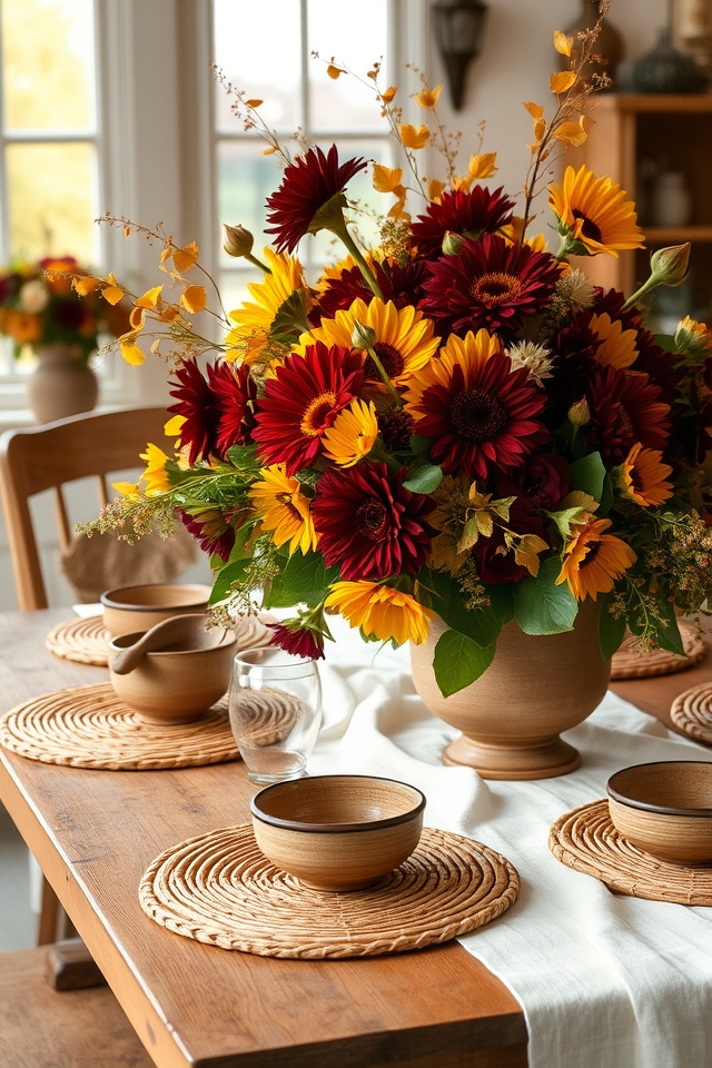 charming farmhouse floral arrangements