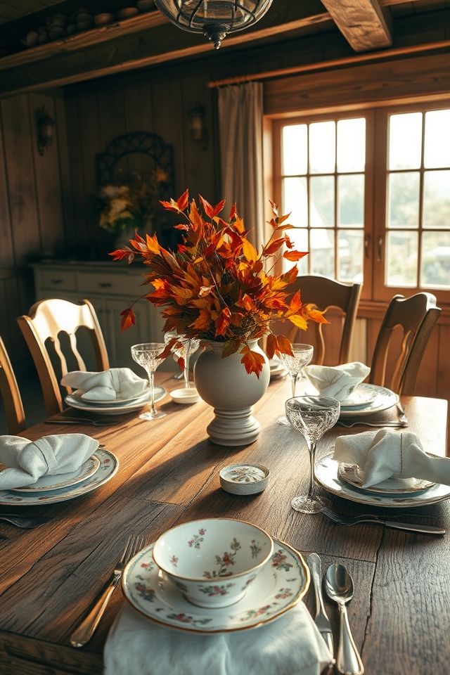 charming vintage farmhouse dining