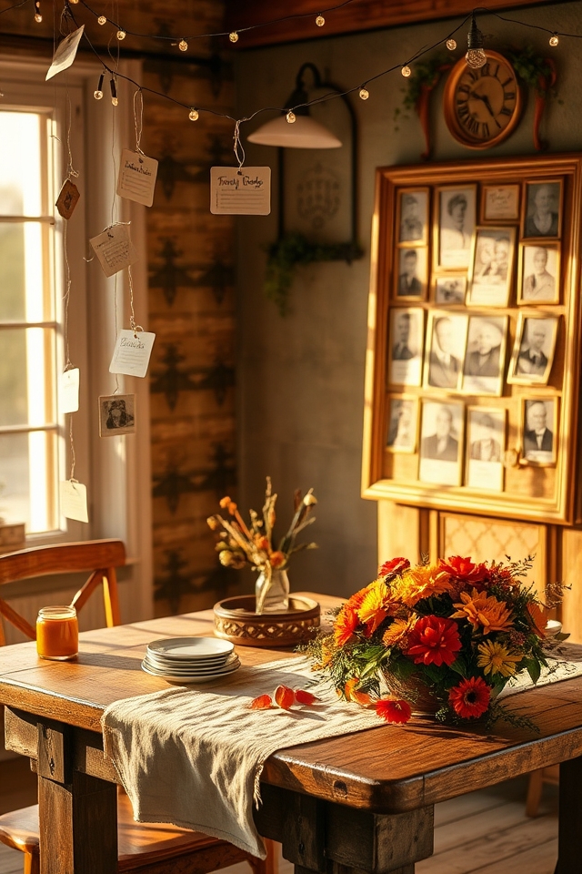 cherished recipes family display