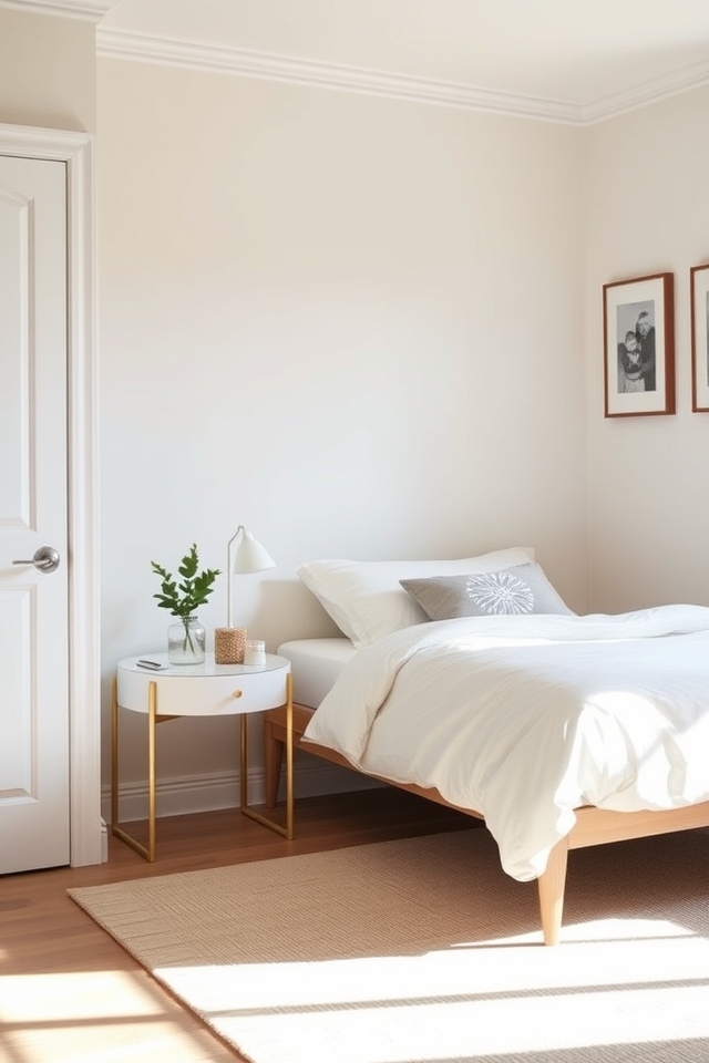 clutter free serene space