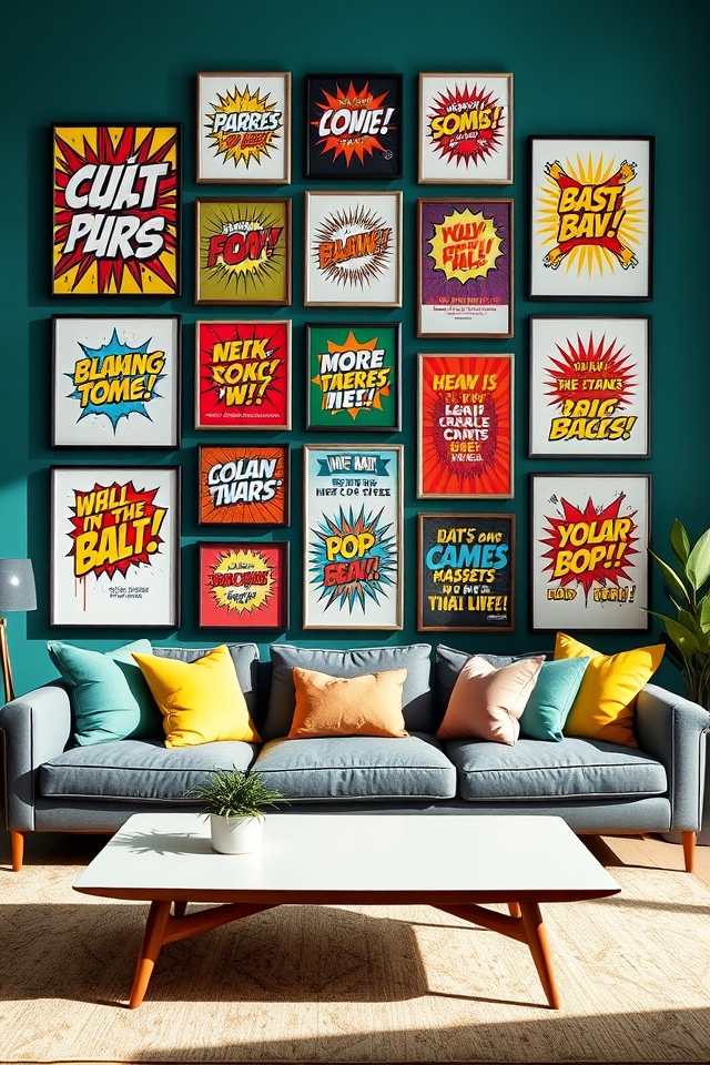 comic quotes art showcase
