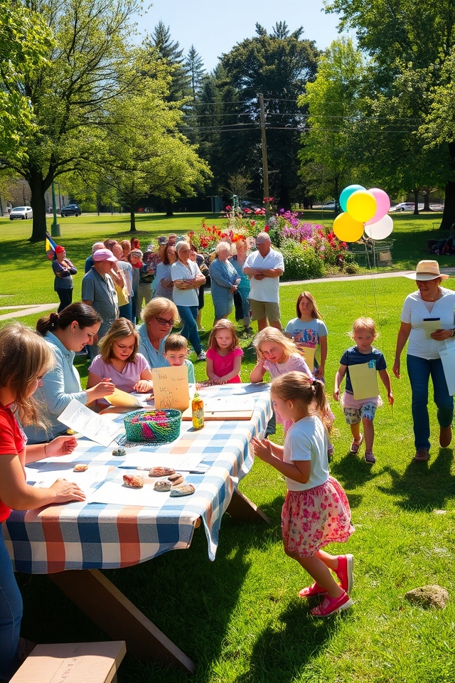 community bonding scavenger hunt
