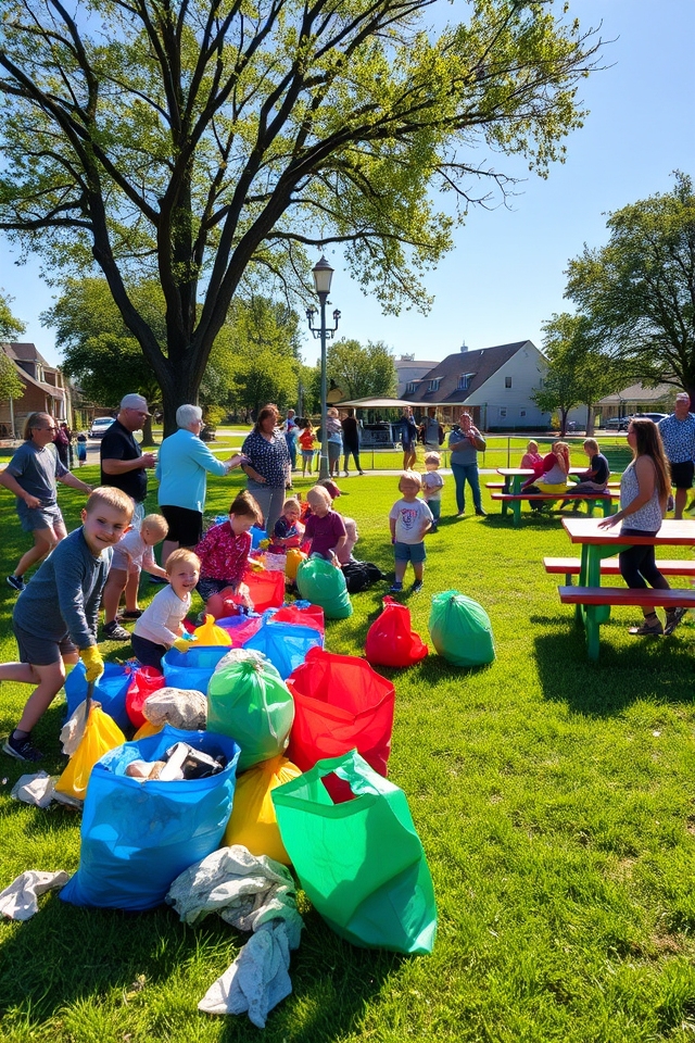 community cleanup event organizer