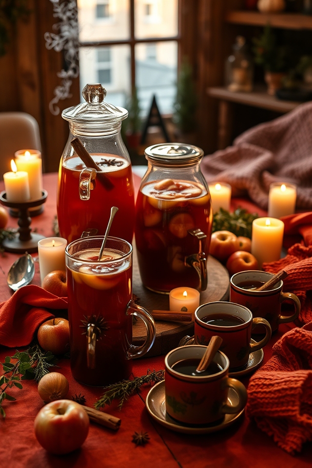 cozy autumn cider bar