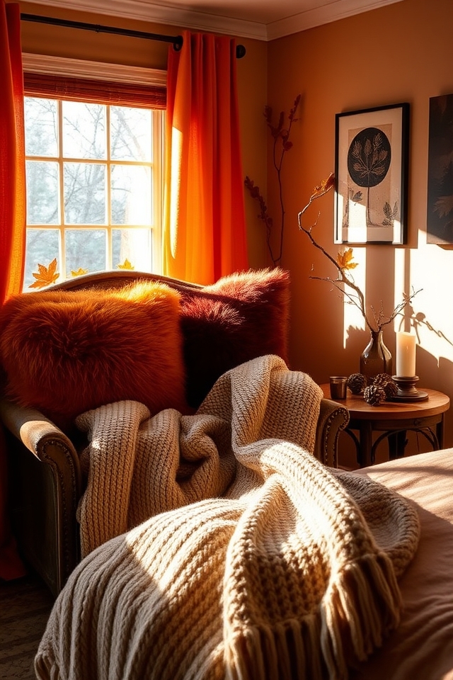 cozy autumn retreat space