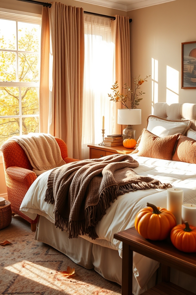 cozy autumn throw blankets