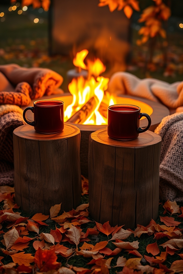 cozy cider cocktails night
