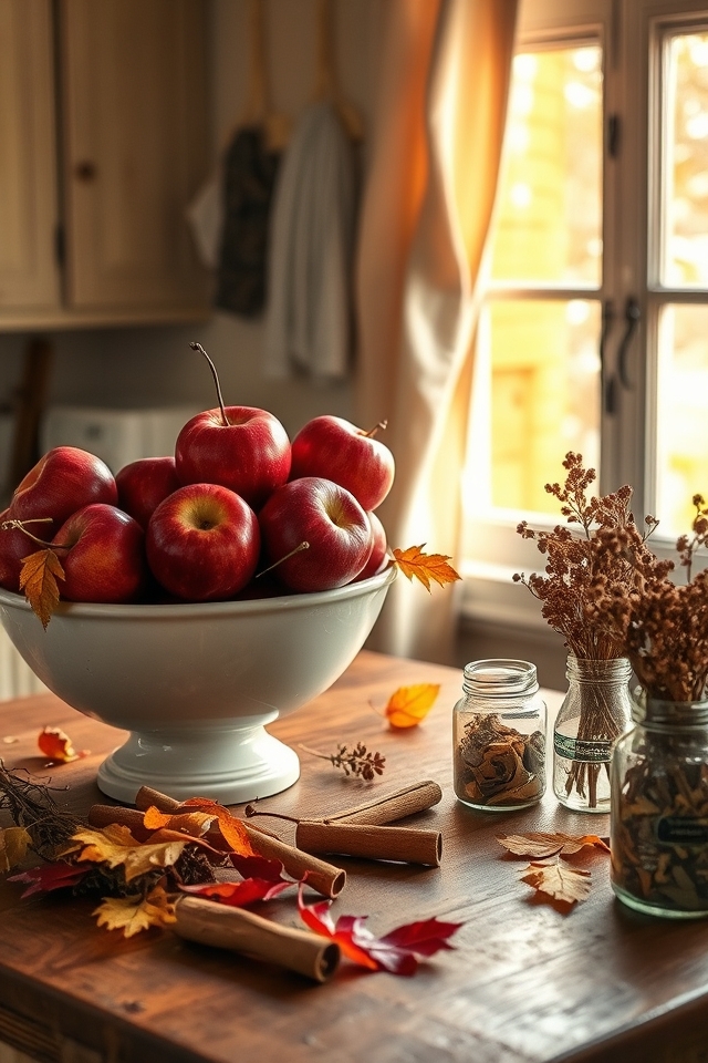 cozy cinnamon apple potpourri