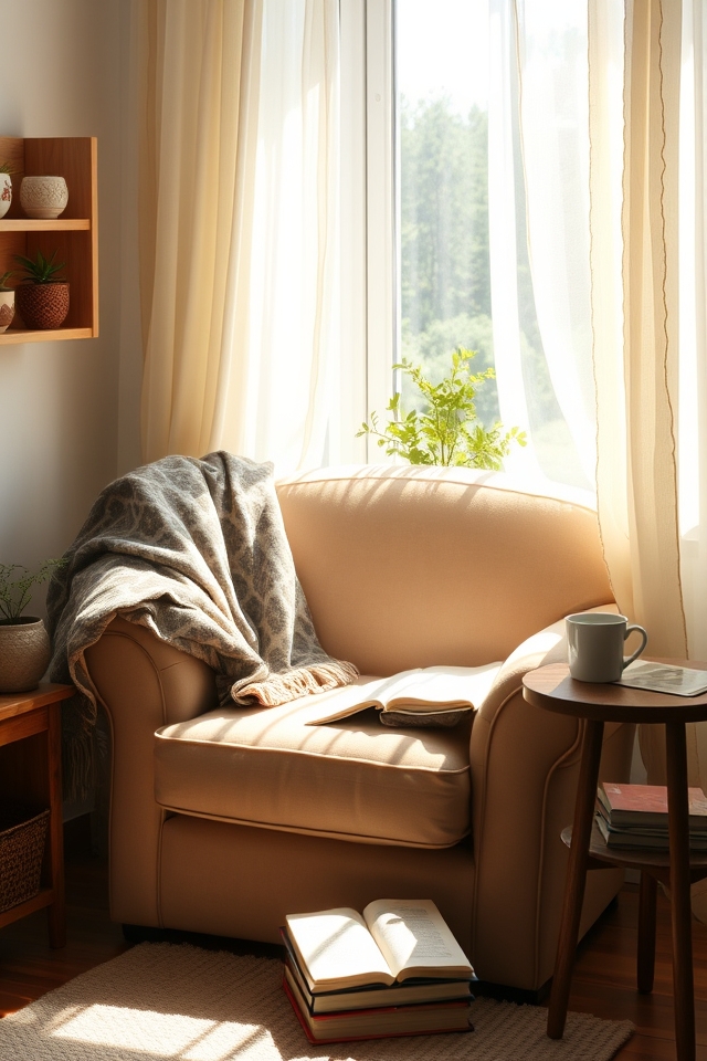 cozy coffee nook creation