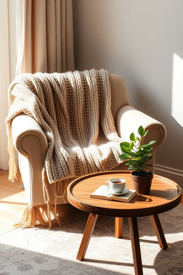 cozy throws enhance comfort