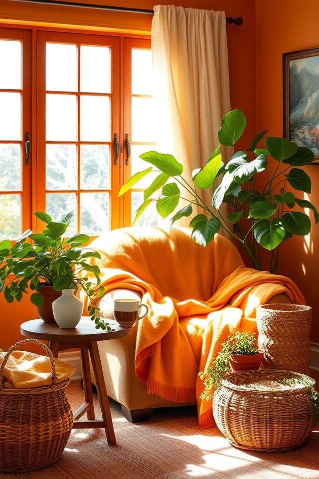 cozy warm color palette