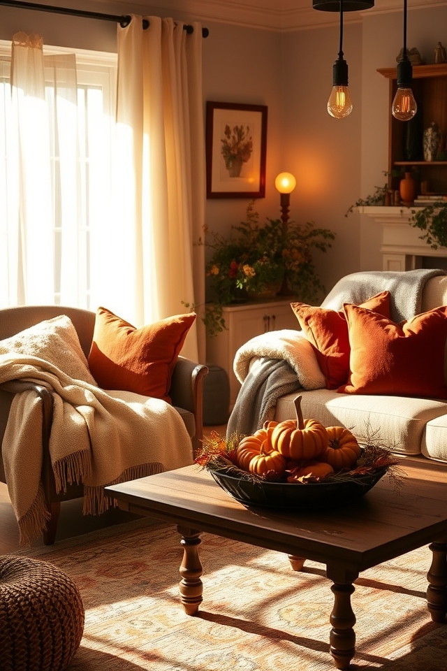 cozy warm lighting ambiance