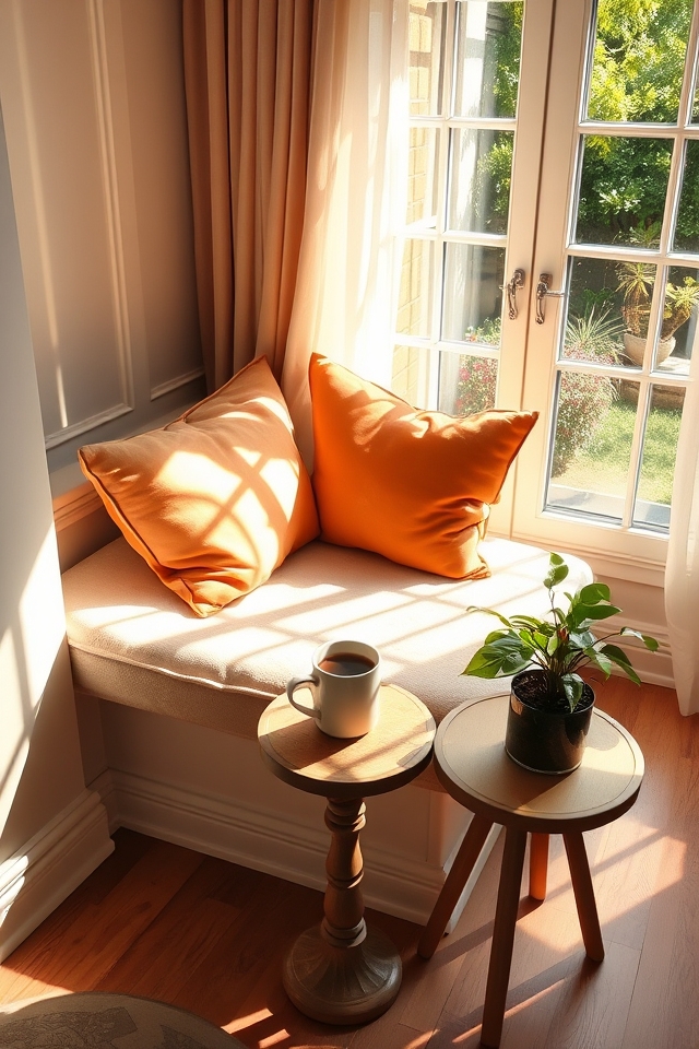 cozy window seat retreat
