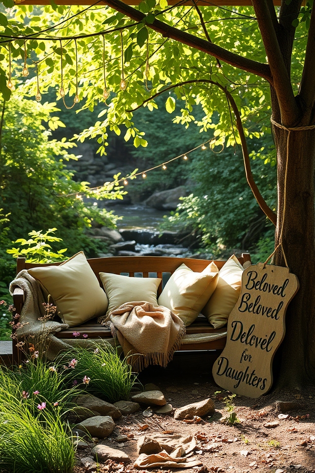 cozy woodland retreat celebration