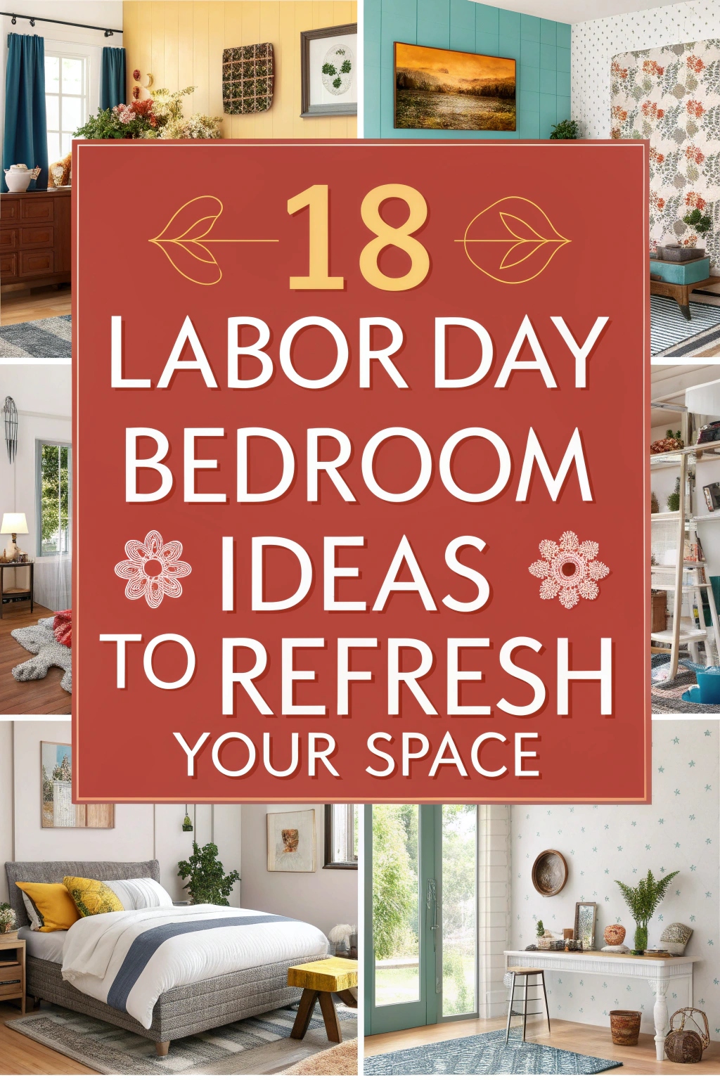 18 Labor Day Bedroom Ideas to Refresh Your Space