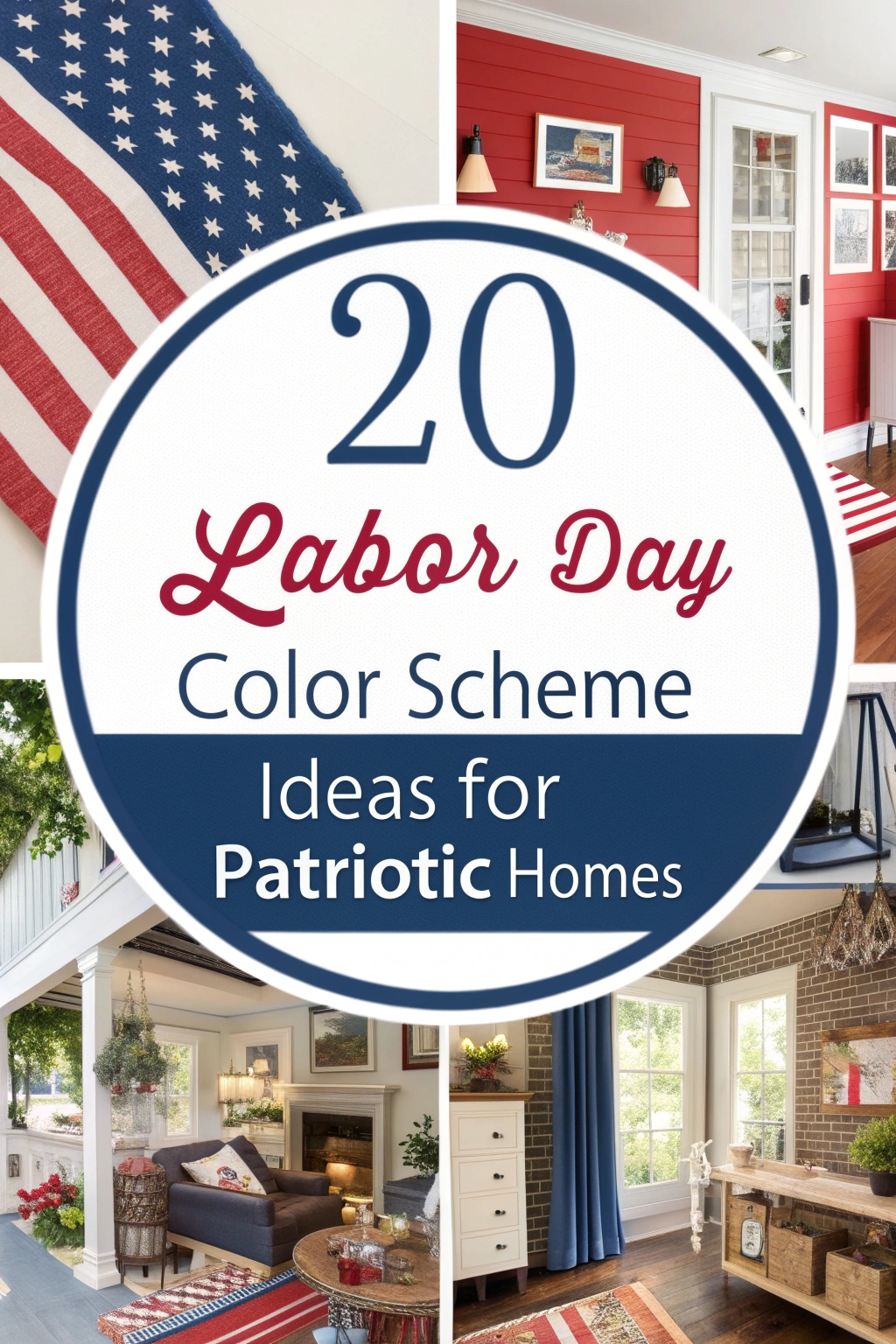 20 Labor Day Color Scheme Ideas for Patriotic Homes