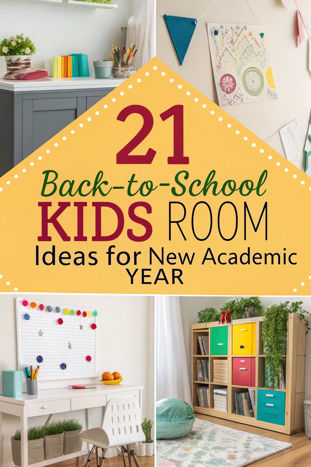 21 Back-to-School Kids Room Ideas for New Academic Year