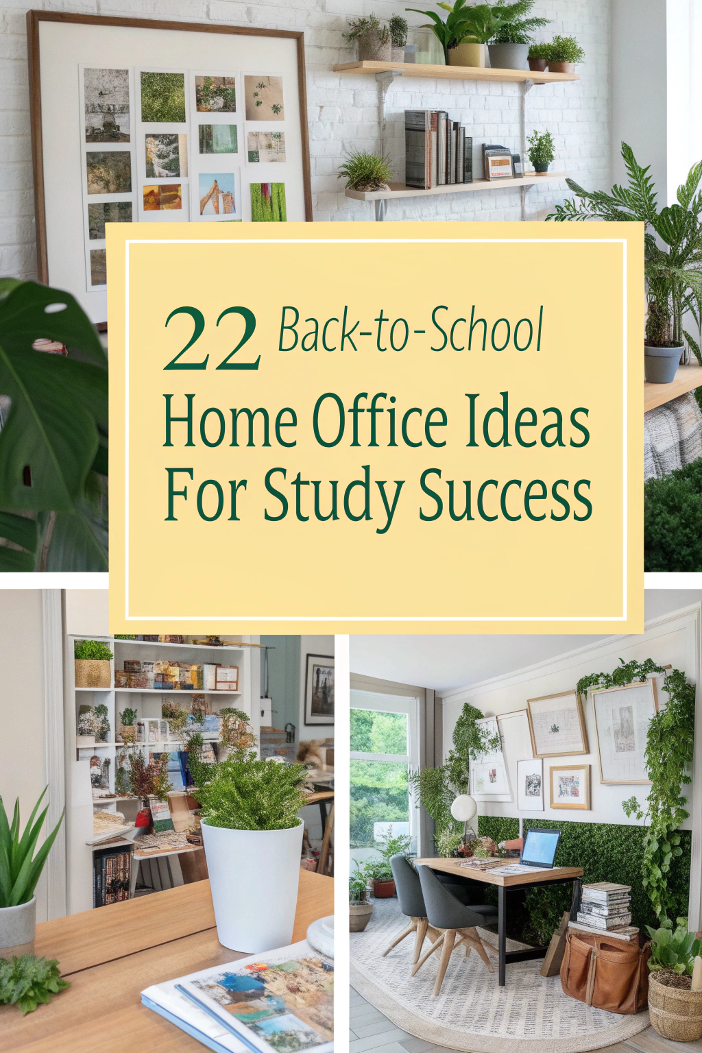 22 Back-to-School Home Office Ideas for Study Success