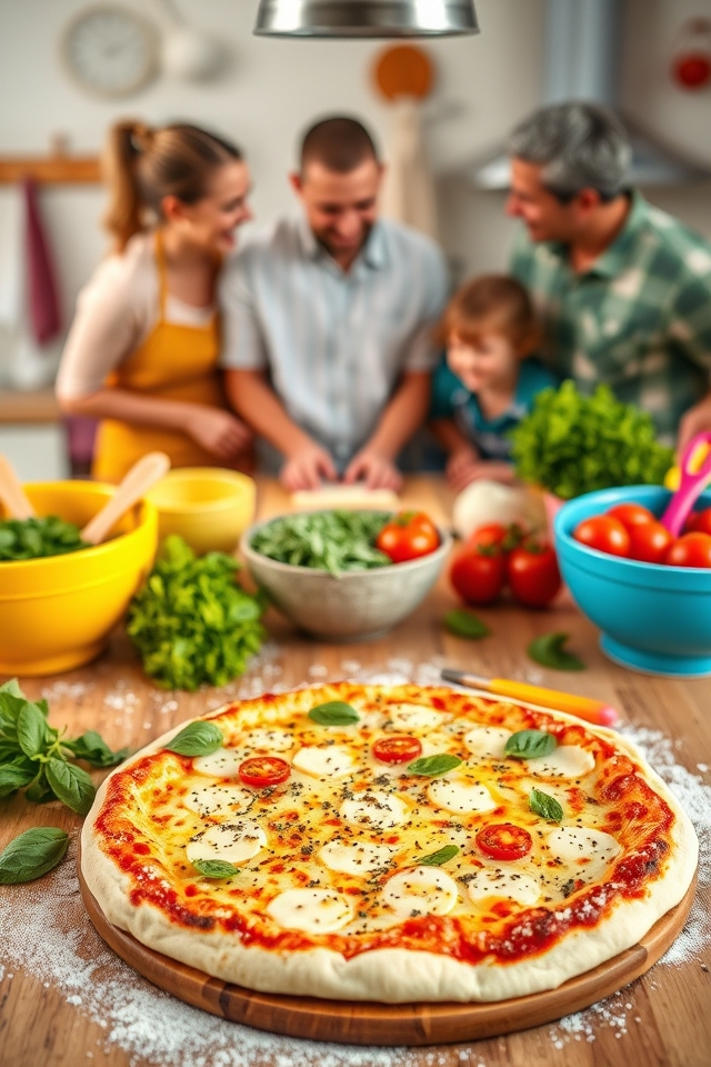 create personalized cheese pizza