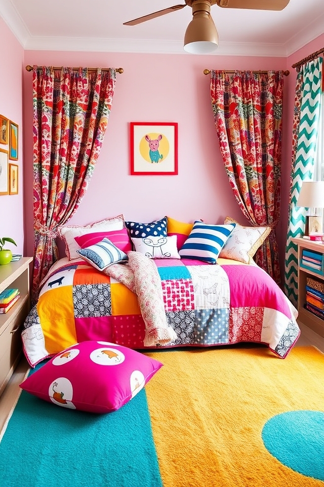 creative textile combinations for children