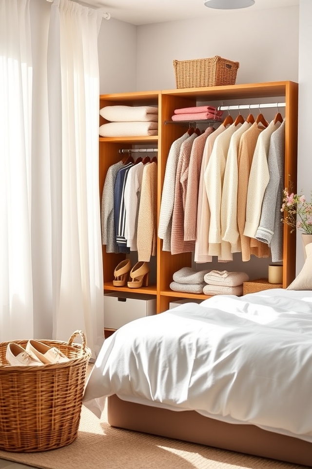 declutter and organize closet