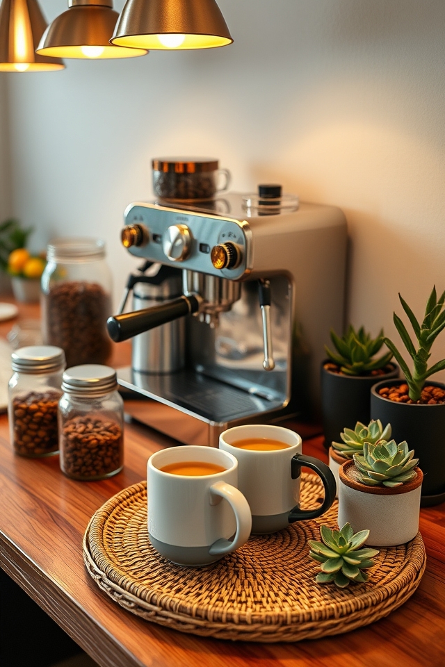 dedicated coffee station design