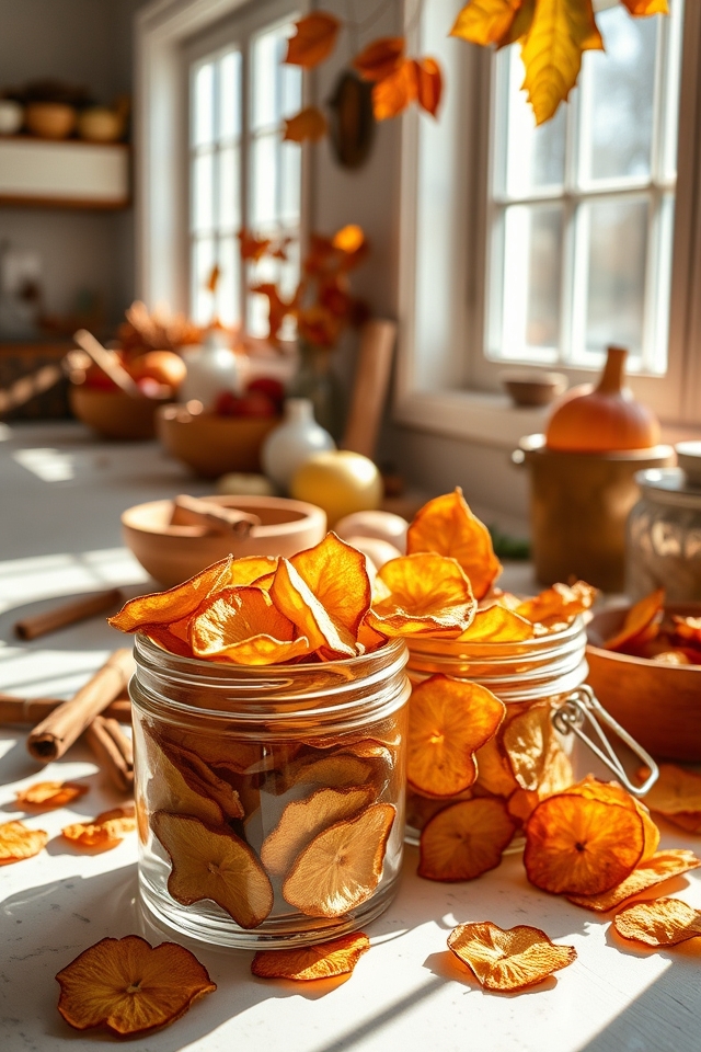 dried apple slice snacks