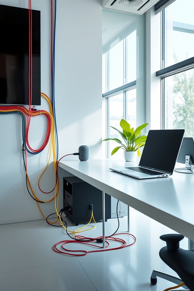 efficient cable organization techniques
