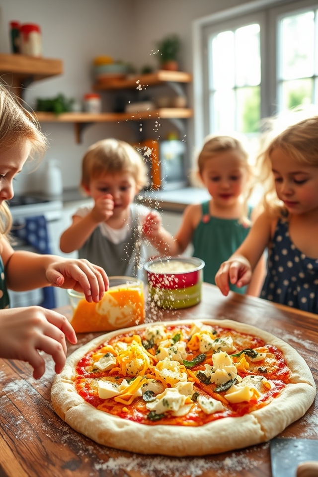 elevate pizza with gourmet blends