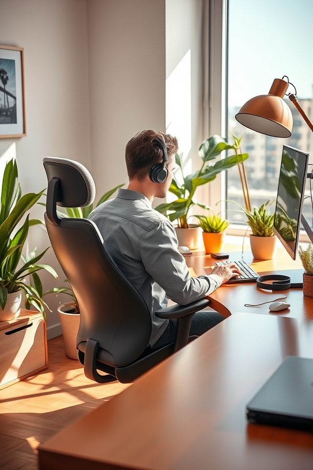 ergonomic chair for comfort