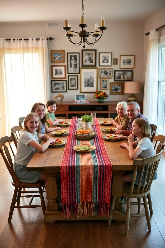 family photos create atmosphere